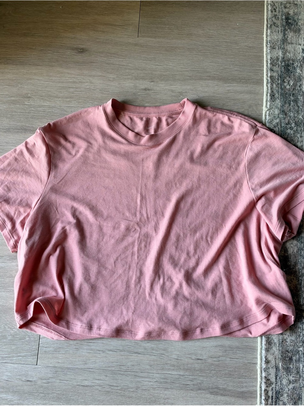 Nike One Relaxed Dri-FIT Cropped Short-Sleeve Top